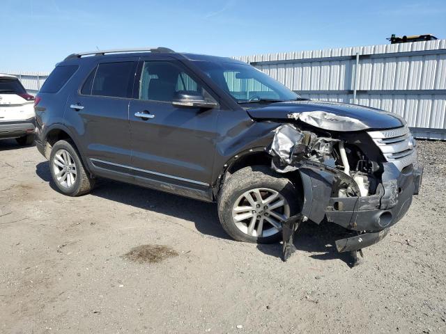 1FM5K8D84FGB13802 - 2015 FORD EXPLORER XLT CHARCOAL photo 4