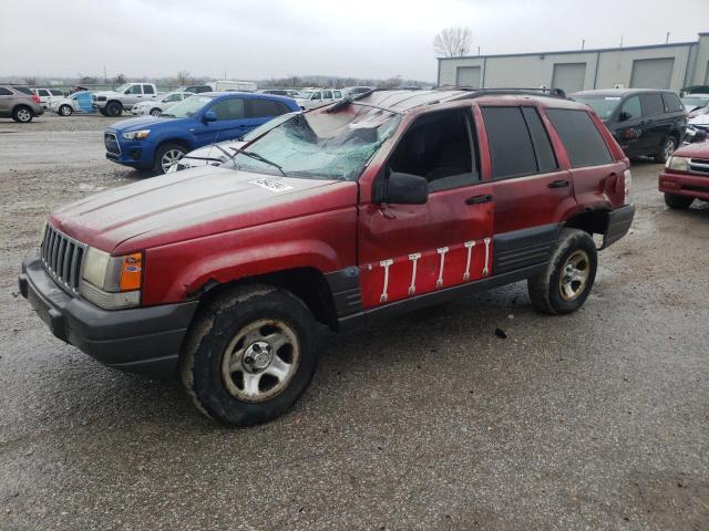 1J4FX58S7WC173329 - 1998 JEEP GRAND CHER LAREDO RED photo 1