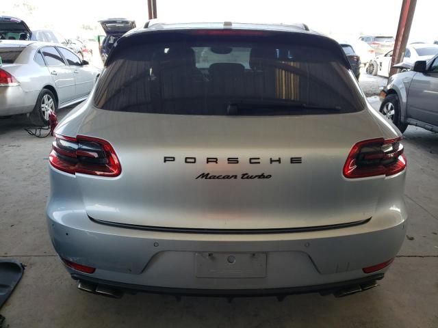 WP1AF2A55FLB48210 - 2015 PORSCHE MACAN TURBO SILVER photo 6