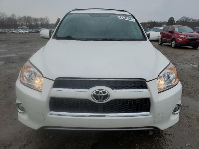 2T3DF4DV5AW075805 - 2010 TOYOTA RAV4 LIMITED WHITE photo 5