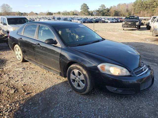 2G1WB5EK7A1184539 - 2010 CHEVROLET IMPALA LT BLACK photo 4