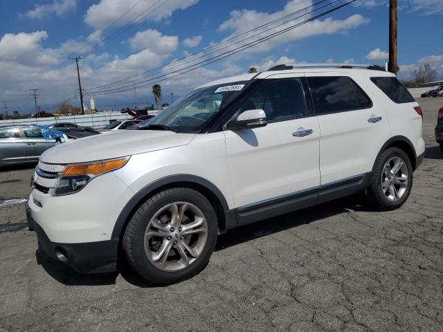 1FM5K7F88DGB34592 - 2013 FORD EXPLORER LIMITED WHITE photo 1