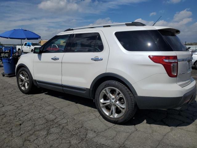 1FM5K7F88DGB34592 - 2013 FORD EXPLORER LIMITED WHITE photo 2