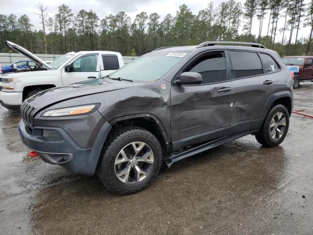 1C4PJMBS9GW268814 - 2016 JEEP CHEROKEE TRAILHAWK GRAY photo 1