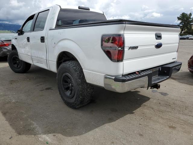 1FTFW1EF0BFA63465 - 2011 FORD F150 SUPERCREW WHITE photo 2