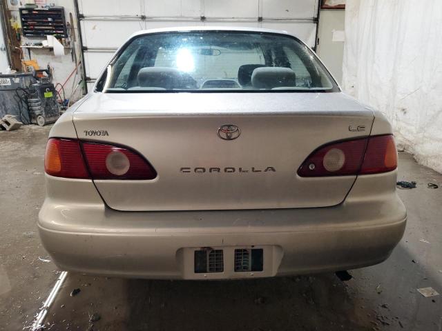 2T1BR12E32C568510 - 2002 TOYOTA COROLLA CE SILVER photo 6