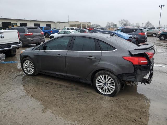 1FADP3J2XFL322995 - 2015 FORD FOCUS TITANIUM GRAY photo 2