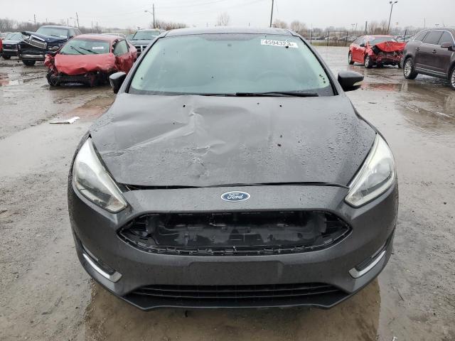 1FADP3J2XFL322995 - 2015 FORD FOCUS TITANIUM GRAY photo 5