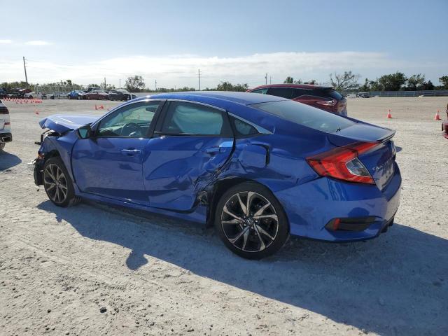 2HGFC2F80MH505159 - 2021 HONDA CIVIC SPORT 蓝色 照片 2