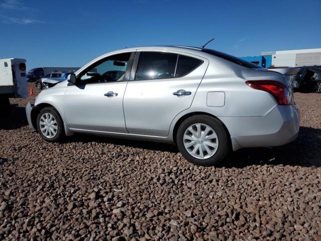 3N1CN7AP0EL800457 - 2014 NISSAN VERSA S SILVER photo 2