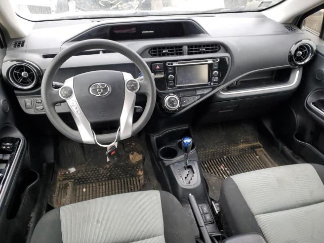 JTDKDTB37H1596509 - 2017 TOYOTA PRIUS C WHITE photo 8