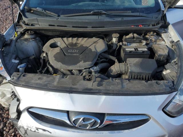 KMHCT5AE5DU071622 - 2013 HYUNDAI ACCENT GLS SILVER photo 11