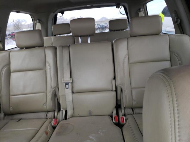 5N3AA08CX9N901072 - 2009 INFINITI QX56 WHITE photo 10