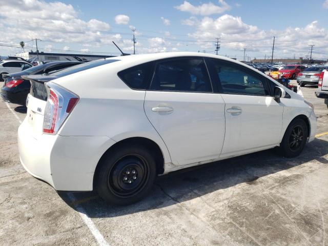 JTDKN3DU7E1747444 - 2014 TOYOTA PRIUS WHITE photo 3