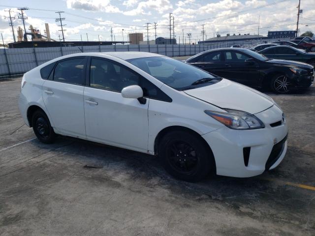 JTDKN3DU7E1747444 - 2014 TOYOTA PRIUS WHITE photo 4