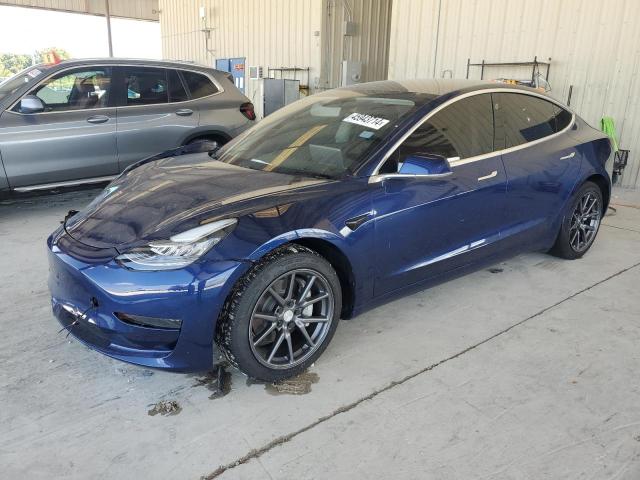 5YJ3E1EA8LF736843 - 2020 TESLA MODEL 3 BLUE photo 1