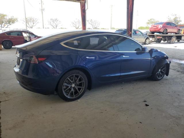 5YJ3E1EA8LF736843 - 2020 TESLA MODEL 3 BLUE photo 3