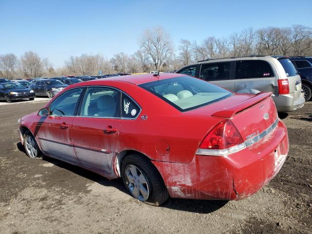 2G1WT58K879187727 - 2007 CHEVROLET IMPALA LT RED photo 2