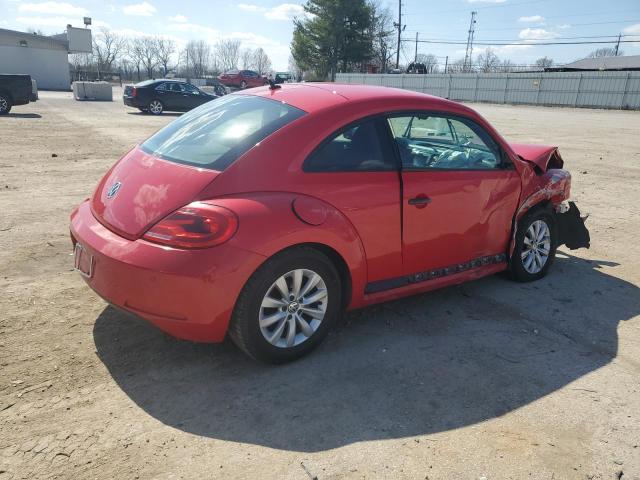 3VWFP7ATXEM603921 - 2014 VOLKSWAGEN BEETLE RED photo 3