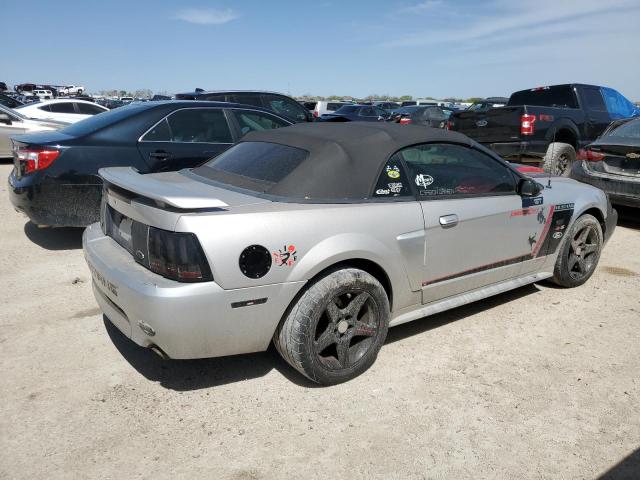 1FAFP45X63F451489 - 2003 FORD MUSTANG GT SILVER photo 3