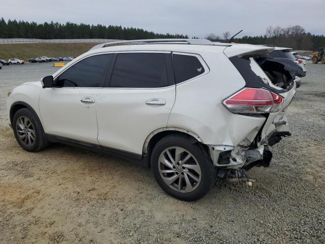 5N1AT2MT6FC762487 - 2015 NISSAN ROGUE S WHITE photo 2