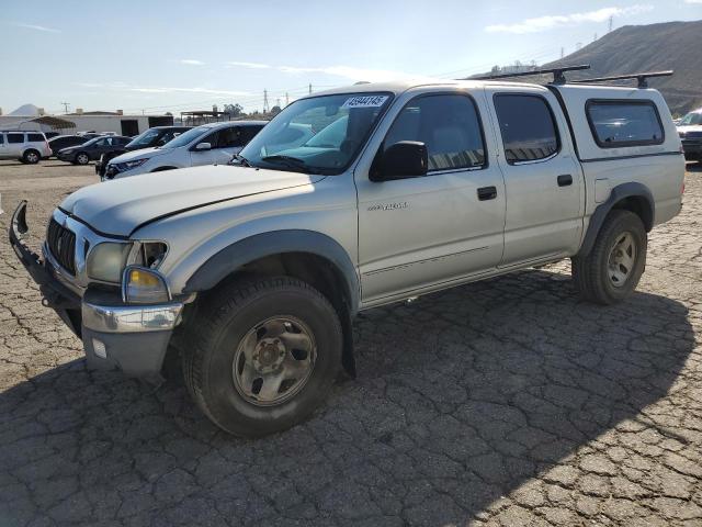 5TEGM92NX1Z832852 - 2001 TOYOTA TACOMA DOUBLE CAB PRERUNNER SILVER photo 1