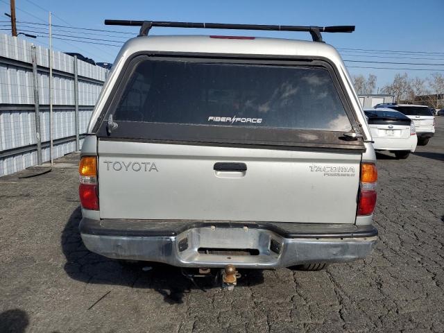 5TEGM92NX1Z832852 - 2001 TOYOTA TACOMA DOUBLE CAB PRERUNNER SILVER photo 6