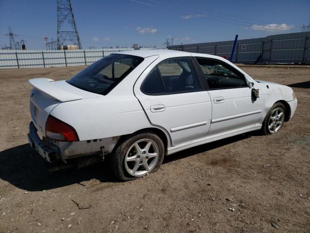 3N1BB51A71L002651 - 2001 NISSAN SENTRA SE WHITE photo 3