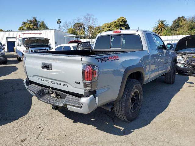 3TYSZ5ANXMT040535 - 2021 TOYOTA TACOMA ACCESS CAB Графитовый фото 3