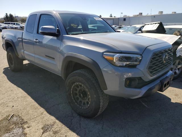 3TYSZ5ANXMT040535 - 2021 TOYOTA TACOMA ACCESS CAB Графитовый фото 4