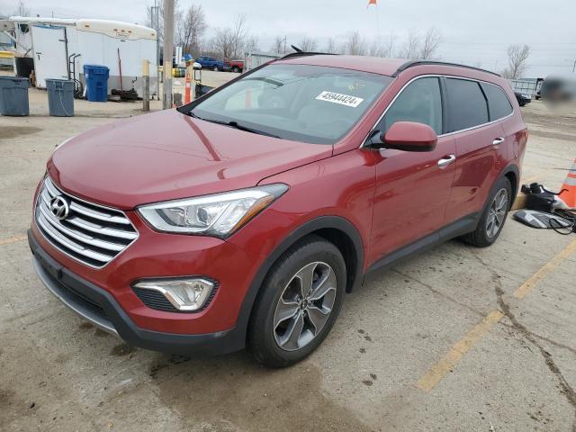 KM8SM4HF3FU110583 - 2015 HYUNDAI SANTA FE GLS RED photo 1