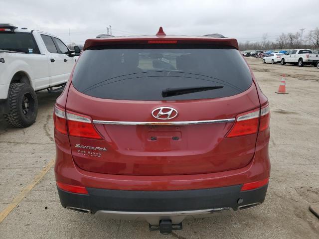 KM8SM4HF3FU110583 - 2015 HYUNDAI SANTA FE GLS RED photo 6