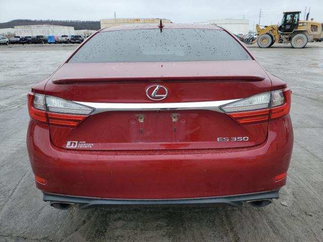 58ABK1GG6GU022779 - 2016 LEXUS ES 350 RED photo 6