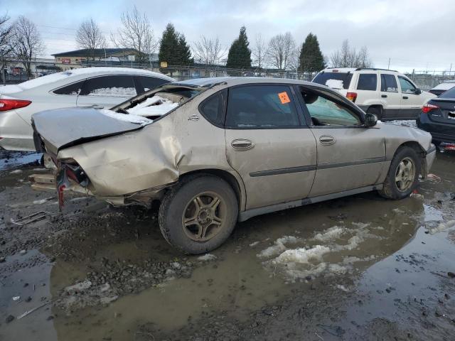 2G1WF55K839180573 - 2003 CHEVROLET IMPALA BEIGE photo 3