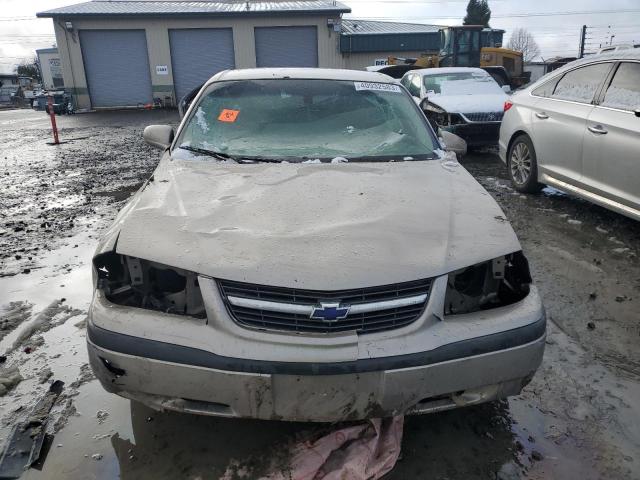 2G1WF55K839180573 - 2003 CHEVROLET IMPALA BEIGE photo 5