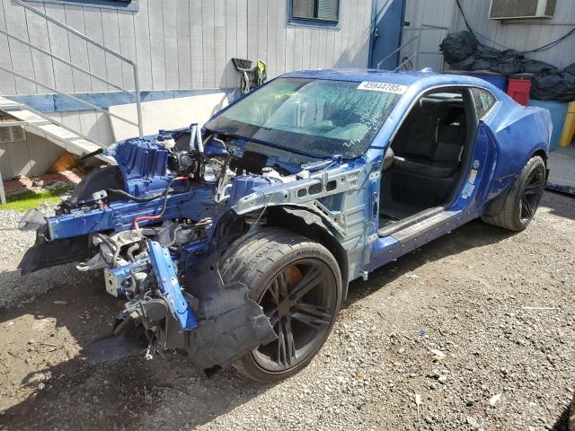 1G1FK1R66N0100749 - 2022 CHEVROLET CAMARO ZL1 BLUE photo 1
