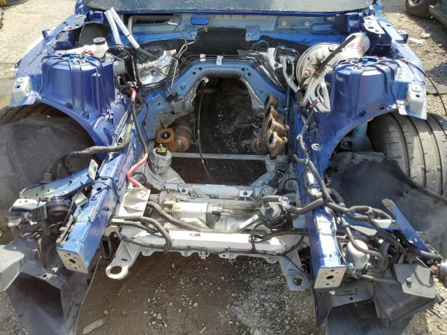 1G1FK1R66N0100749 - 2022 CHEVROLET CAMARO ZL1 BLUE photo 11