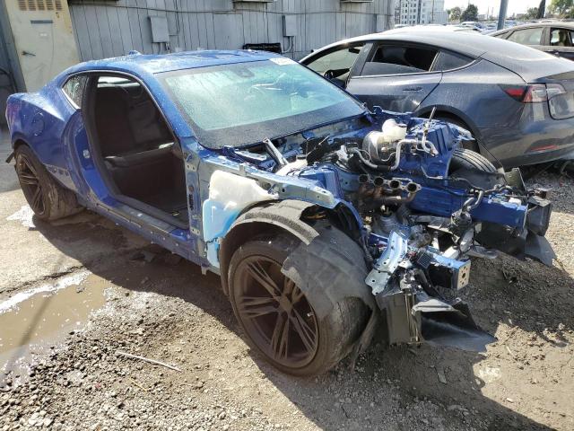 1G1FK1R66N0100749 - 2022 CHEVROLET CAMARO ZL1 BLUE photo 4