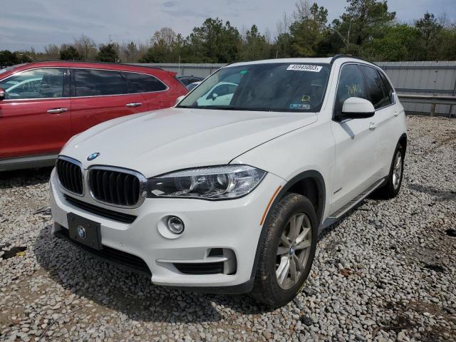 5UXKR0C53F0P01032 - 2015 BMW X5 XDRIVE35I WHITE photo 1