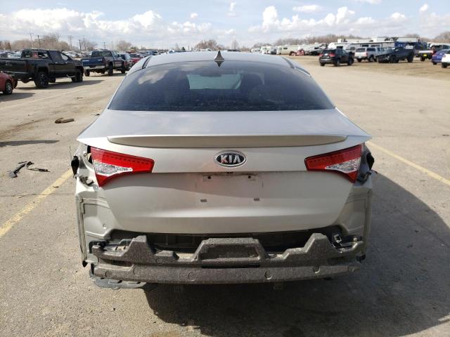 KNAGM4ADXB5003924 - 2011 KIA OPTIMA HYBRID SILVER photo 6