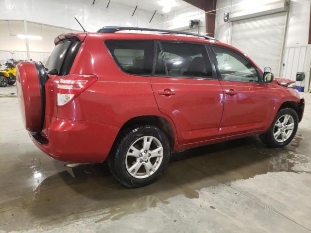 2T3ZF4DV2BW072240 - 2011 TOYOTA RAV4 RED photo 3