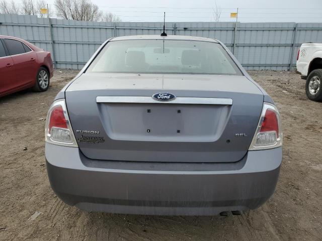 3FAHP08ZX7R126593 - 2007 FORD FUSION SEL GRAY photo 6