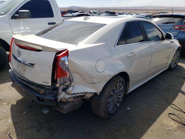 1G6DM5E3XC0151229 - 2012 CADILLAC CTS PERFORMANCE COLLECTION Белый фото 3