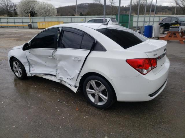 1G1PE5SB1D7104711 - 2013 CHEVROLET CRUZE LT WHITE photo 2