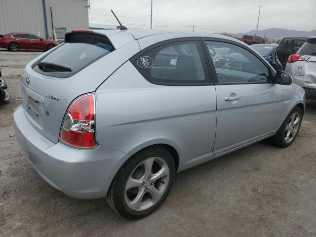 KMHCN36C17U046100 - 2007 HYUNDAI ACCENT SE SILVER photo 3