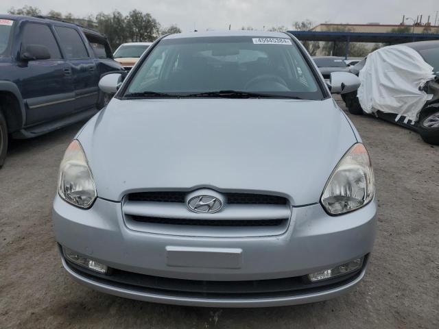 KMHCN36C17U046100 - 2007 HYUNDAI ACCENT SE SILVER photo 5