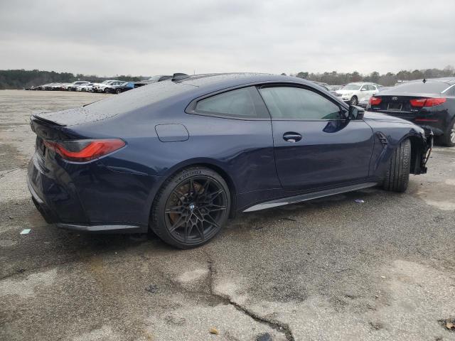 WBS43AZ01PCM97935 - 2023 BMW M4 COMPETITION BLUE photo 3