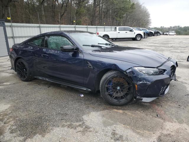 WBS43AZ01PCM97935 - 2023 BMW M4 COMPETITION BLUE photo 4