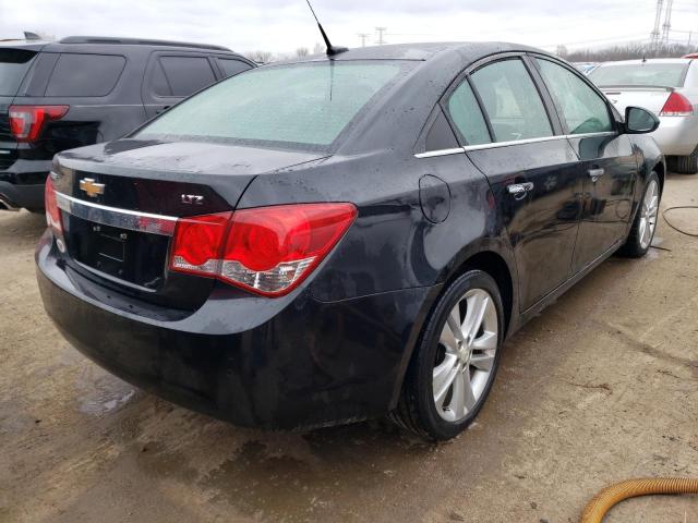 1G1PH5S9XB7194877 - 2011 CHEVROLET CRUZE LTZ CHARCOAL photo 3