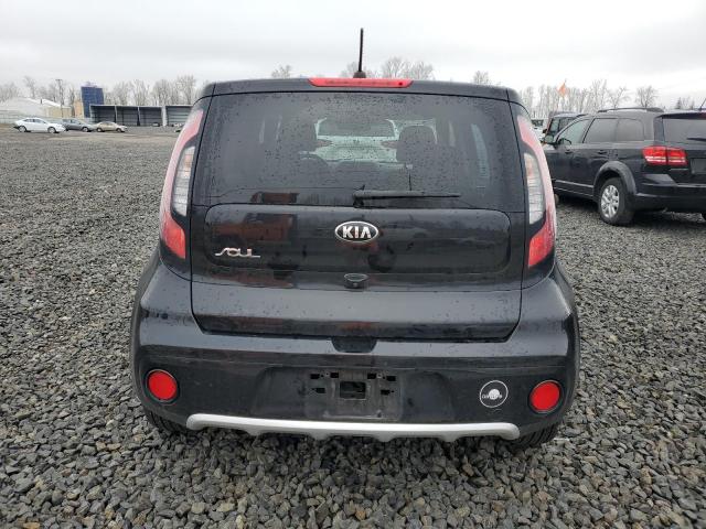 KNDJP3A52H7434001 - 2017 KIA SOUL + BLACK photo 6